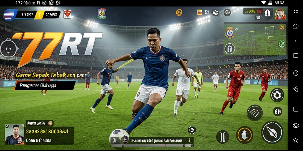Tampilan gameplay yang menegangkan dan mendebarkan dalam 777RT.