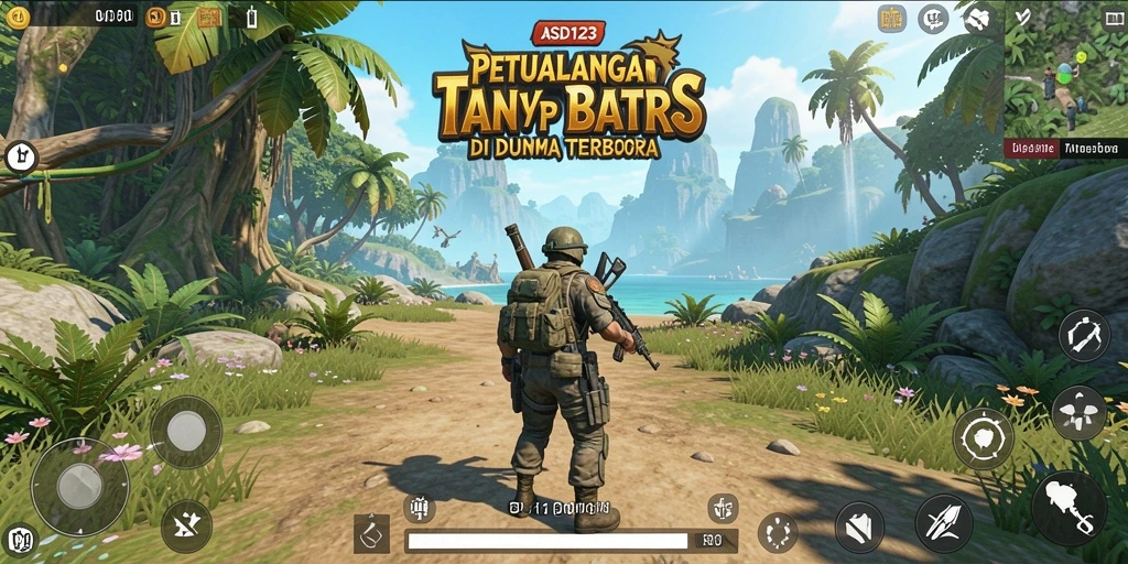Tangkapan layar gameplay menunjukkan suasana eksplorasi yang intens.