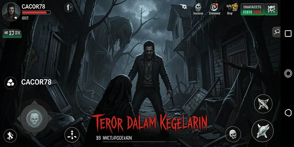 Gameplay menakutkan di dalam dunia kegelapan CACOR78.