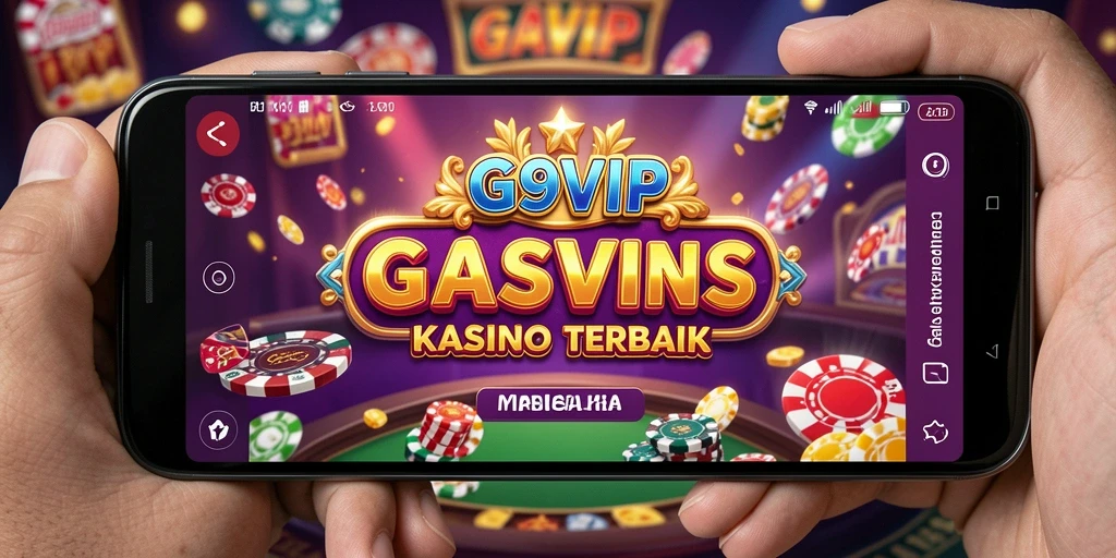 Tampilan gameplay menarik G9VIP dengan fitur Kasino yang menawan.