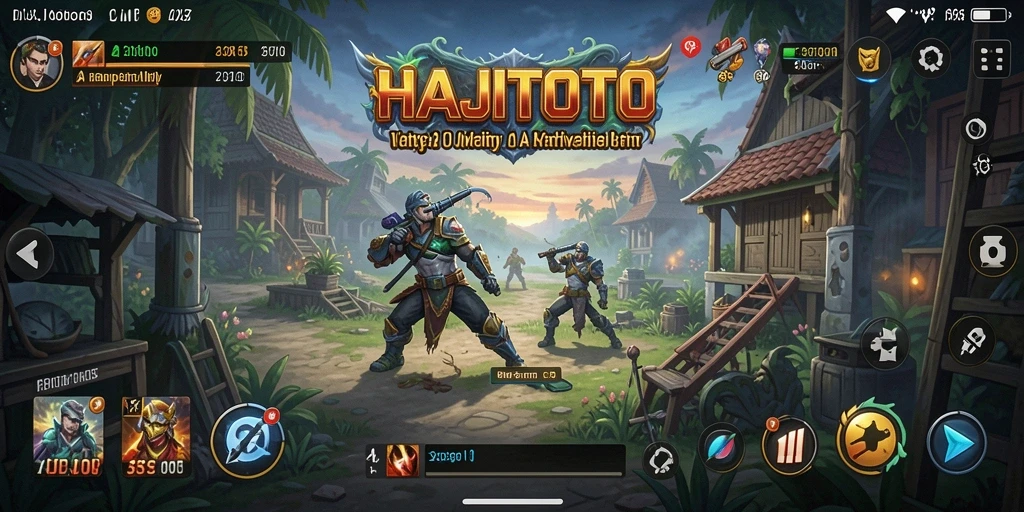 Tampilan antarmuka HAJITOTO yang user-friendly untuk kebutuhan Utility.