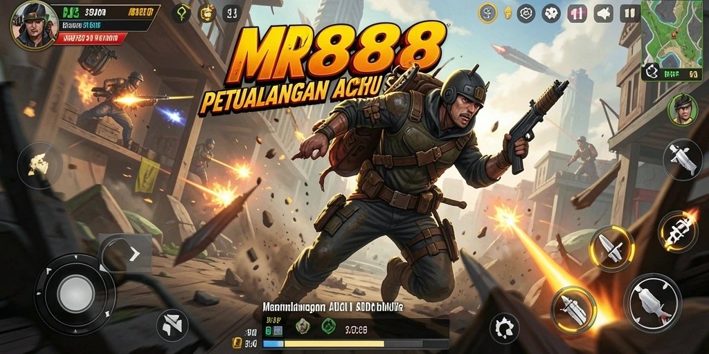Tampilan menarik gameplay MR888 yang penuh aksi.