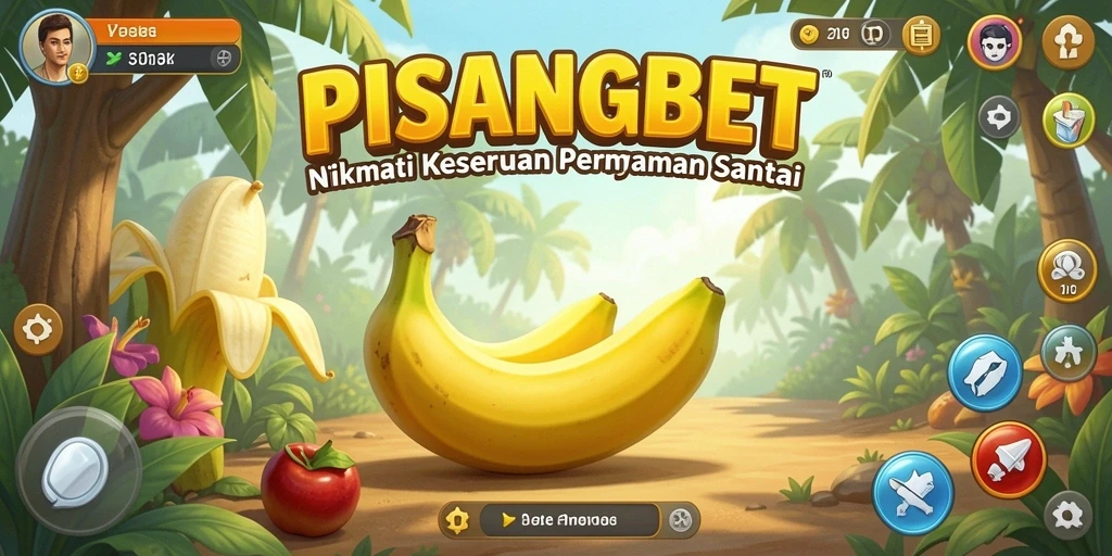Screenshoot utama PISANGBET menampilkan gameplay yang seru dan interaktif.