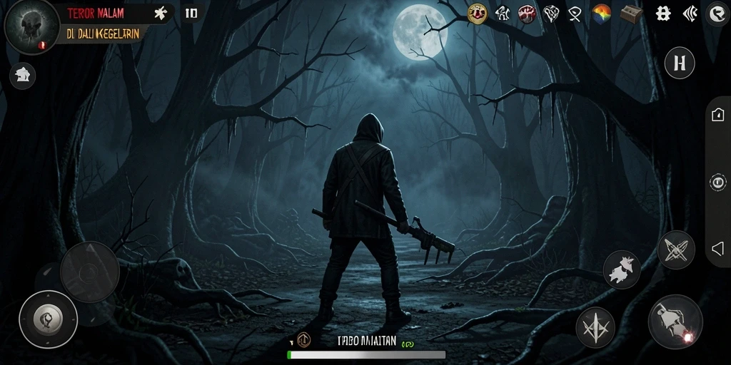 Gameplay mengerikan pada RVIP2 dengan makhluk menyeramkan.
