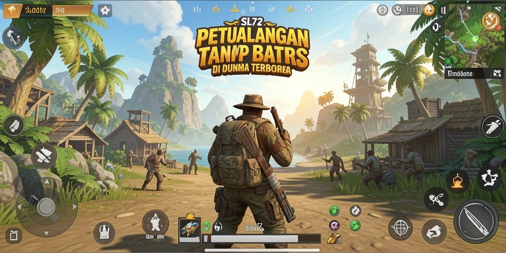 Tampilan gameplay Open World SL72 yang menakjubkan dan interaktif.