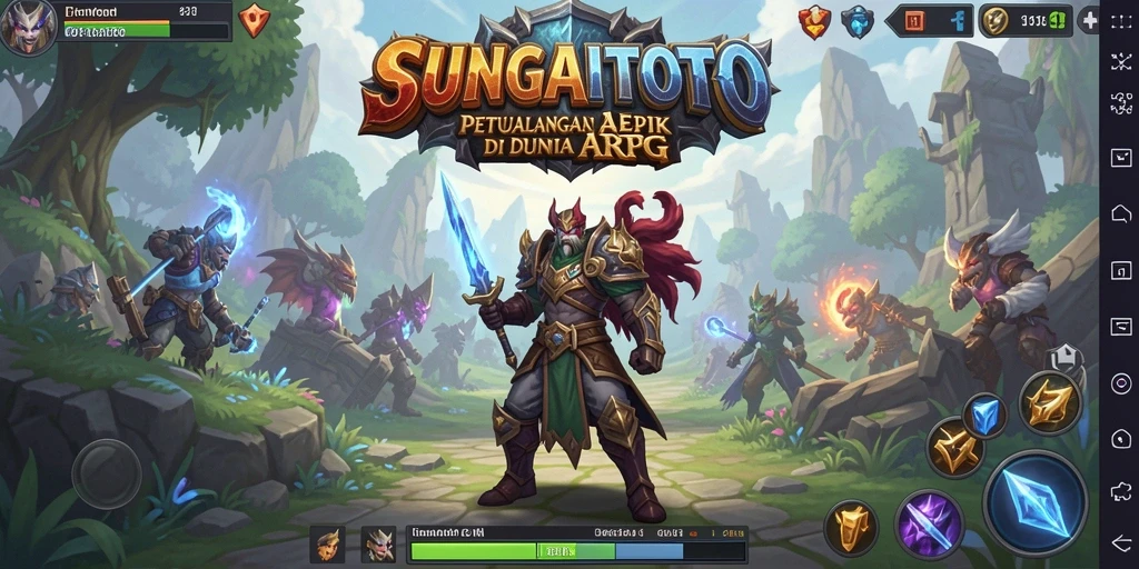 Screenshot gameplay SUNGAITOTO dengan aksion pertarungan yang intens.